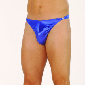 Model #71 - Satin Microfiber Detachable T-Back Thong